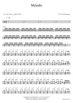 Melodie (Melodie) Idiotape (이디오테잎) Full Drum Transcription / Drum Sheet Music COPYDRUM