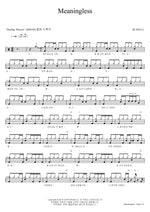 Meaningless (Meaningless) NELL (넬) Full Drum Transcription / Drum Sheet Music COPYDRUM