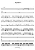 Checkmate - Royal 44 drum sheet music