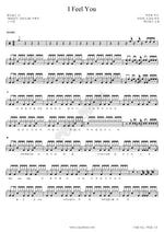 I Feel You (I Feel You) Wonder Girls (원더걸스) Full Drum Transcription / Drum Sheet Music COPYDRUM