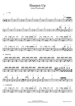 Sharpen Up (Drum Playthrough) Sharpen Up (Drum Playthrough) Full Drum Transcription / Drum Sheet Music COPYDRUM