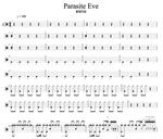 Parasite Eve Bring Me the Horizon Full Drum Transcription / Drum Sheet Music Cyril Mayer