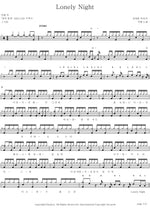 Lonely Night (Lonely Night) BooHwal (부활) Full Drum Transcription / Drum Sheet Music COPYDRUM
