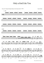 Only a God Like You Tommy Walker Full Drum Transcription / Drum Sheet Music COPYDRUM