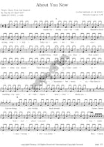 About You Now Miranda Cosgrove Full Drum Transcription / Drum Sheet Music COPYDRUM