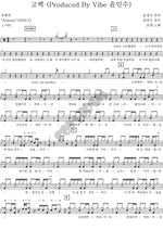 Confession (고백) 4MEN (포맨) Full Drum Transcription / Drum Sheet Music COPYDRUM