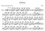 Colores Ska P Full Drum Transcription / Drum Sheet Music Franki Bio