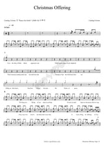 Christmas Offering Casting Crowns Full Drum Transcription / Drum Sheet Music COPYDRUM