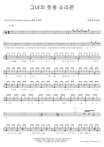 Only Her Laughter (그녀의 웃음 소리뿐) Lee Moonse (이문세) Full Drum Transcription / Drum Sheet Music COPYDRUM