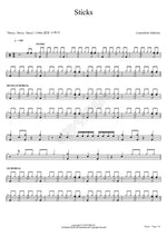 Sticks Cannonball Adderley Full Drum Transcription / Drum Sheet Music COPYDRUM