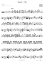 When That Day Comes (그날이 오면) Jeon Young Rok (전영록) Full Drum Transcription / Drum Sheet Music COPYDRUM