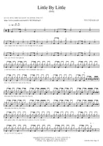 Little By Little (Live) (Little By Little (live)) Car, the Garden X SE SO NEON (카더가든X새소년) Full Drum Transcription / Drum Sheet Music COPYDRUM