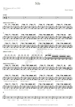 N.I.B. Black Sabbath Full Drum Transcription / Drum Sheet Music COPYDRUM