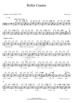 Roller Coaster Dirty Loops Full Drum Transcription / Drum Sheet Music COPYDRUM