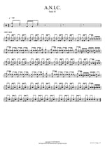 A.N.I.C. Sum 41 Full Drum Transcription / Drum Sheet Music COPYDRUM
