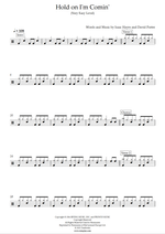 Hold On, I'm Comin' - Sam & Dave drum sheet music