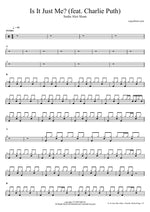 Is It Just Me? (feat. Charlie Puth) - Sasha Alex Sloan drum sheet music