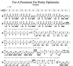 For a Pessimist, I'm Pretty Optimistic Paramore Full Drum Transcription / Drum Sheet Music Cyril Mayer