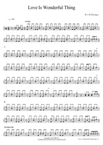 Love Is a Wonderful Thing (Love Is Wonderful Thing) S. Papa (에스파파) Full Drum Transcription / Drum Sheet Music COPYDRUM