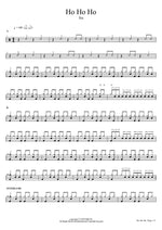 Ho Ho Ho - Sia drum sheet music