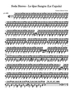 Soda Stereo - Los Que Sangra (La Cupula) pag.1