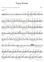 Gypsy Woman Anarbor Full Drum Transcription / Drum Sheet Music COPYDRUM