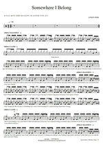 Somewhere I Belong Linkin Park Full Drum Transcription / Drum Sheet Music COPYDRUM