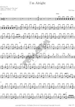 I'm Alright Neil Zaza Full Drum Transcription / Drum Sheet Music COPYDRUM