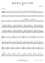 Millyeooneun Padoseorie (밀려오는 파도소리에) "On the Incoming Sound of Waves" - Sseulmul (썰물) drum sheet music