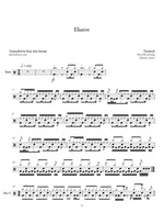 Elusive Threshold Full Drum Transcription / Drum Sheet Music Jaslow Drum Sheets
