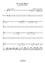 St Louis Blues - W. C. Handy drum sheet music