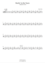 Reelin' in the Years - Steely Dan drum sheet music