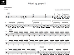 What's Up, People?! Maximum the Hormone Full Drum Transcription / Drum Sheet Music Drum Sheet MX