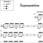 Superposition Young the Giant Full Drum Transcription / Drum Sheet Music OnlineDrummer.com