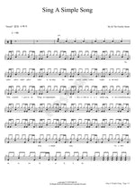 Sing a Simple Song Sly and the Family Stone Full Drum Transcription / Drum Sheet Music COPYDRUM