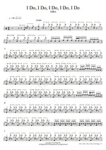I Do, I Do, I Do, I Do, I Do ABBA Full Drum Transcription / Drum Sheet Music COPYDRUM