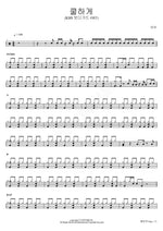 Coolly (쿨하게) Maya (마야) Full Drum Transcription / Drum Sheet Music COPYDRUM