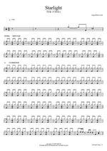 Starlight - Taeil (태일) drum sheet music