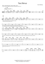 Taxi Driver Myrra Malmberg Full Drum Transcription / Drum Sheet Music COPYDRUM