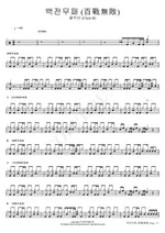 Undefeated (百戰無敗) (백전무패 (百戰無敗)) Click B (클릭비 (Click) Full Drum Transcription / Drum Sheet Music COPYDRUM