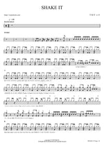 Shake It (SHAKE IT) LOONA (이달의 소녀) Full Drum Transcription / Drum Sheet Music COPYDRUM