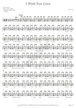 I Wish You Love Lisa Ono (小野リサ) Full Drum Transcription / Drum Sheet Music COPYDRUM