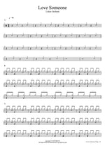 Love Someone Lukas Graham Full Drum Transcription / Drum Sheet Music COPYDRUM