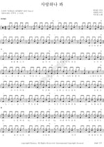 I Guess I Love You (사랑하나 봐) Lee Seungchul (이승철) Full Drum Transcription / Drum Sheet Music COPYDRUM