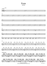 From PLAVE Full Drum Transcription / Drum Sheet Music COPYDRUM