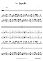 My Sunny Day - Ted Fresco drum sheet music