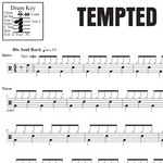 Tempted Squeeze Full Drum Transcription / Drum Sheet Music OnlineDrummer.com