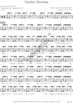 Sunday Morning Maroon 5 Full Drum Transcription / Drum Sheet Music COPYDRUM