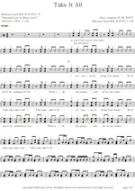 Take It All (Live in Miami) Hillsong United Full Drum Transcription / Drum Sheet Music COPYDRUM