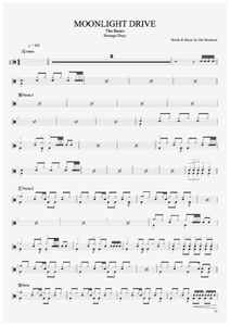 Moonlight Drive - The Doors - Full Drum Transcription / Drum Sheet Music - AriaMus.com